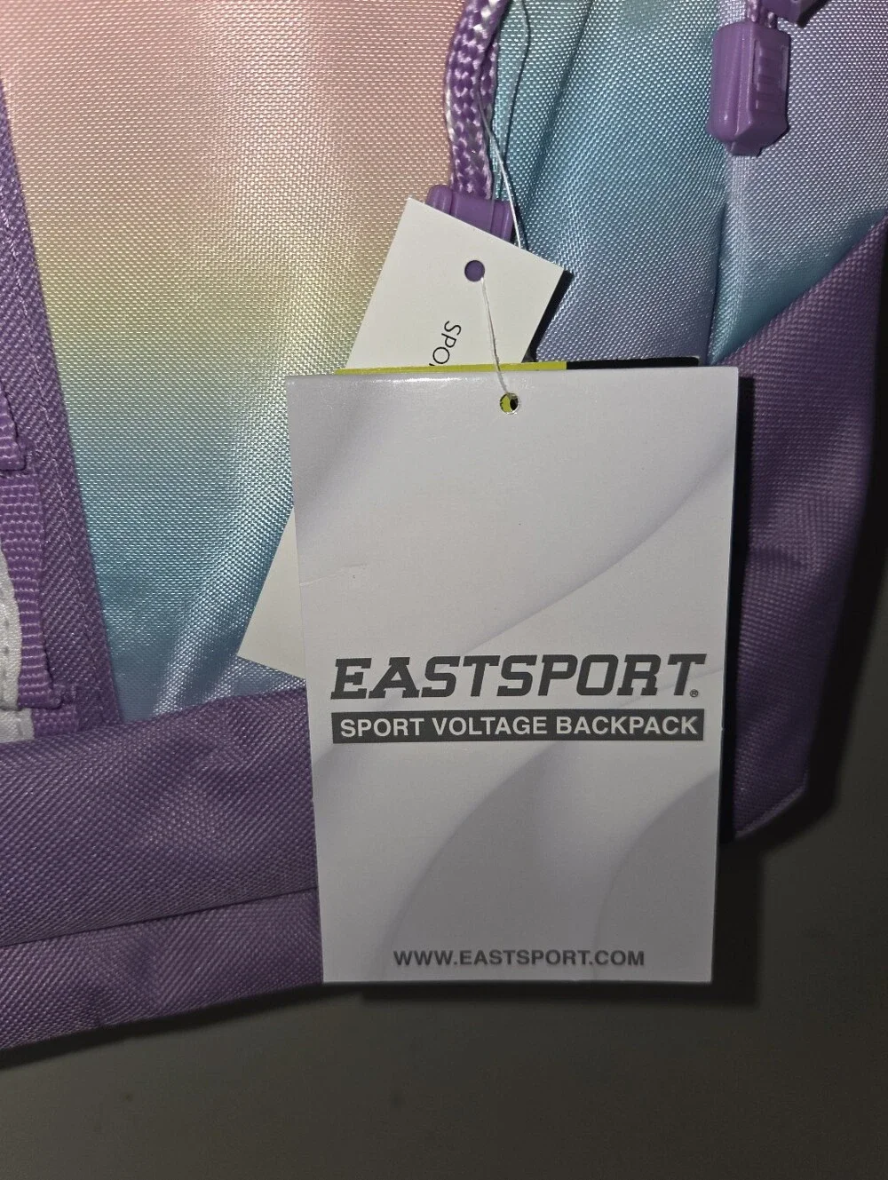 EASTSPORT Kids Rainbow Purple Pastel Backpack